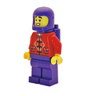LEGO Spaceman Performer mit rot Chinese oben Minifigur