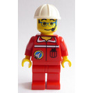 LEGO Spaceport Ground Control Worker with White Helmet Minifigure