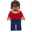LEGO Spectator - Male Red Soccer Fan Minifigure