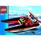 LEGO Speedboat 7244 Instructions