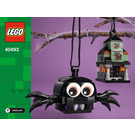 LEGO Araignée & Haunted House Pack 40493 Instructions