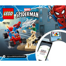 LEGO Spider-Man en Sandman Showdown 76172 Instructions