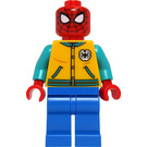 LEGO Spider-Homme avec Bright Lumière Orange Veste Minifigurine