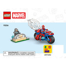 LEGO Spidey on his Motorcycle vs. Rhino Set 11206 Instructions
