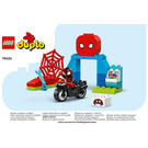LEGO Spin's Motorcycle Adventure Set 10424 Instructions