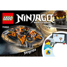 LEGO Spinjitzu Cole 70662 Instruktioner