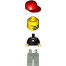 LEGO Sport Goal Keeper No.1 Aufkleber Team Gelb Minifigur