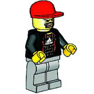 LEGO Sport Goal Keeper No.1 Sticker Team yellow Minifigure