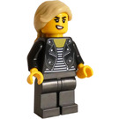 LEGO Sport Bil Chauffør med Beige Hestehale Minifigur