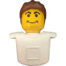 LEGO Des sports Torse avec Diriger et Cheveux
