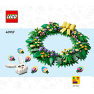 LEGO Spring Wreath Set 40957 Instructions