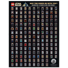 LEGO Star Wars Poster - 10th Anniversary Minifigures