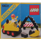 LEGO Steam Shovel 6631 Ohjeet