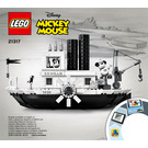 LEGO Steamboat Willie Set 21317 Instructions