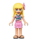 LEGO Stephanie, Bright Pink Layered Skirt minifiguur