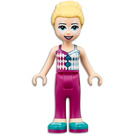 LEGO Stephanie Diamant Ansiktsfärg Minifigur