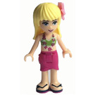 LEGO Stephanie, Magenta Wrap Skirt minifiguur