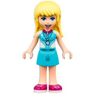 LEGO Stephanie with Azure and White Top Minifigure