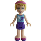 LEGO Stephanie with Azure Palm Tree Top Minifigure