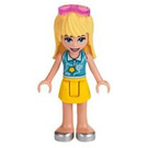 LEGO Stephanie with Azure Top and Yellow Skirt with Sunglasses Minifigure