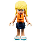 LEGO Stephanie with Life Jacket and Dark Blue Skirt Minifigure