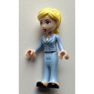 LEGO Stephanie s Světlo Modrá Oblek Minifigurka