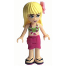 LEGO Stephanie with Lime Bikini Top and Flower Minifigure