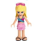 LEGO Stephanie with Magenta and Medium Blue Swimsuit Top with Sunglasses Minifigure