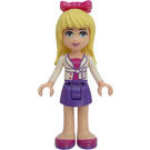 LEGO Stephanie with Magenta Top and White Jacket  Minifigure