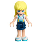 LEGO Stephanie с Number 5 Връх Минифигурка