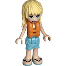 LEGO Stephanie with Purple Halter Top and Life Jacket Minifigure
