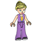 LEGO Stephanie with Purple Suit Minifigure