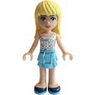 LEGO Stephanie with Stars Top and Azure Skirt Minifigure