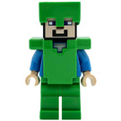 LEGO Steve (Bright Green chestplate) Figurine