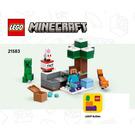 LEGO Steve's Taiga Adventure Set 21583 Instructions