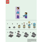 LEGO Steve avec diamant Armour 662317 Instructions