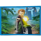 LEGO Sticker, Jurassic World, Blue Ocean # 134