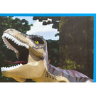 LEGO Autocollant, Jurassic World, Bleu Ocean # 140