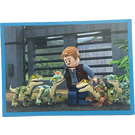 LEGO Sticker, Jurassic World, Blauw Ocean 2019, 26 of 180