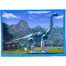 LEGO Sticker, Jurassic World, Blauw Ocean # 42