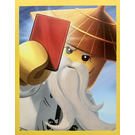 LEGO Sticker, Ninjago Legacy, Blue Ocean # 19