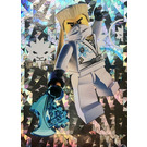 LEGO Aufkleber, Ninjago Legacy, Blau Ocean # 58