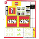 LEGO Sticker Sheet 1 for Set 60097 (20814)