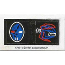 LEGO Sticker Sheet 1 for Set 6854 (170910)