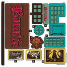 LEGO Sticker Sheet 1 for Set 75640 (10113272)