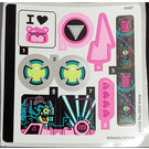 LEGO Sticker Sheet 1 for Set 77078 (10114063)