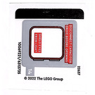 LEGO Sticker Sheet 2 for Set 10300 (10069221)