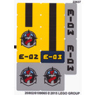 LEGO Sticker Sheet 2 for Set 60093 (20802)