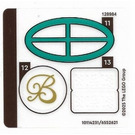 LEGO Sticker Sheet 2 for Set 75640 (10114231)