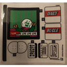 LEGO Sticker Sheet 2 for Set 76342 (10117459)